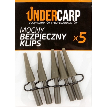 Under Carp Mocny Bezpieczny Klips Zielony