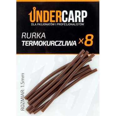 Under Carp Rurka Termokurczliwa Brązowa 2,0 mm