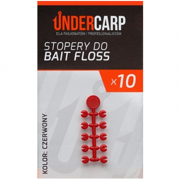 Under Carp Stopery Do Bait Floss Czerwony