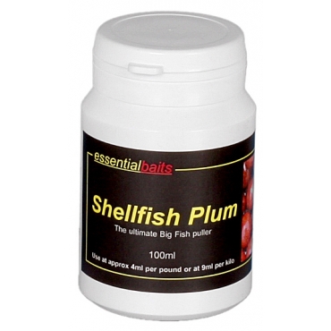 Essential Baits Liquid Flavours Shellfish Plum 100ml