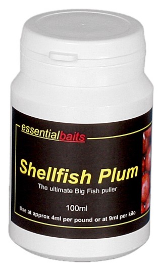 Essential Baits Liquid Flavours Shellfish Plum 100ml