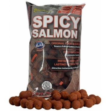 Starbaits Spicy Salmon Boilies 20mm 1kg