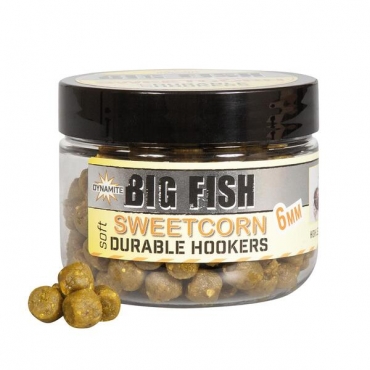 Dynamite Baits Durable Hookers Pellets 6mm Sweetcorn
