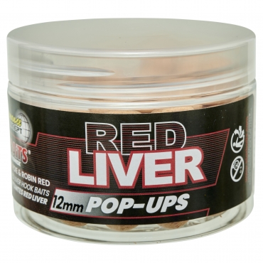 Starbaits Red Liver Pop-up 12mm 50g