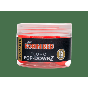 Dynamite Baits Robi Red Fluro Popdownz 15mm
