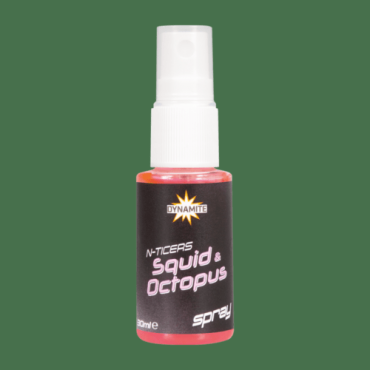 Dynamite Baits N-Ticers Pop-up Squid Octopus Spray 30ml