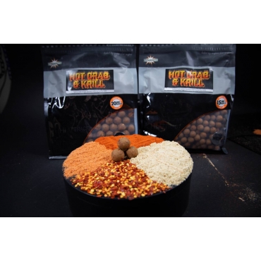 Dynamite Baits Hot Crab & Krill  Boilie 26mm 1kg