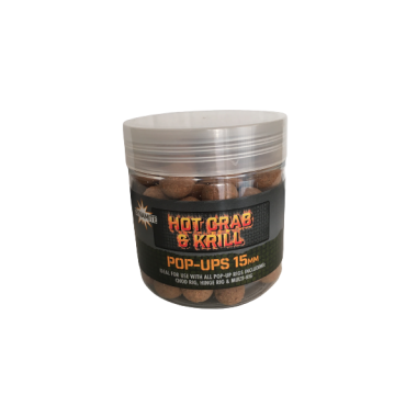 Dynamite Baits Hot Crab & Krill Pop-up 15mm