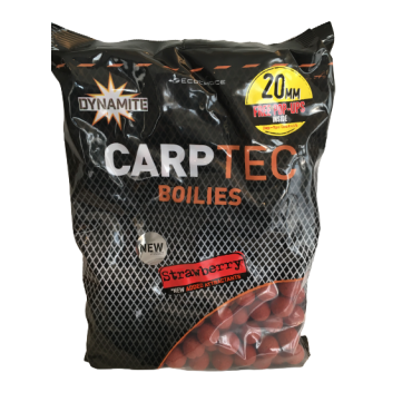 Dynamite Baits CarpTec Boilies Strawberry 20mm 1,8 kg