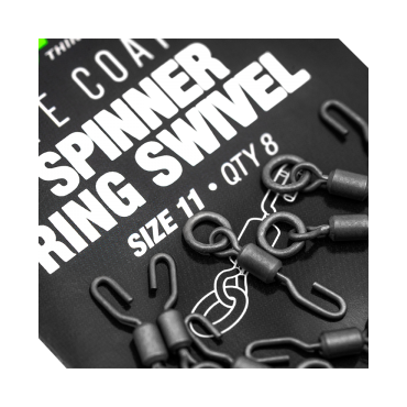 Korda PTFE Spinner Ring Swivels Size 11