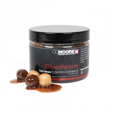 CC Moore Bloodworm Floater Dumbell Hookbaits 12x14mm