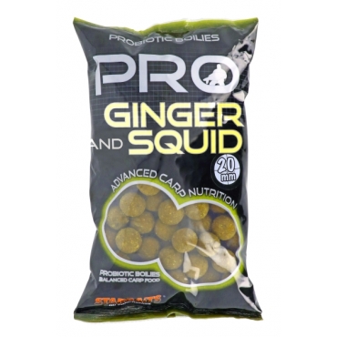 Starbaits Ginger Squid 20mm 0,8kg