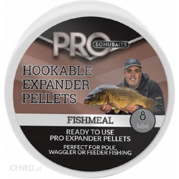 Sonubaits Pro Hookable Expander Pellets Fishmeal 8mm