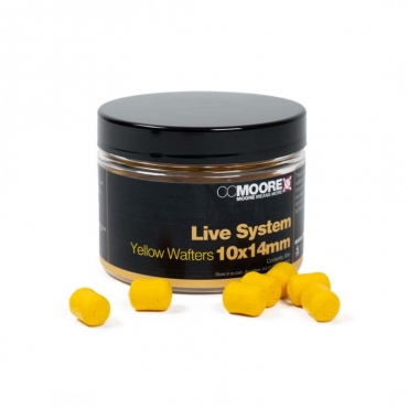 CC Moore Live System Dumbell Wafters Yellow 10 x 14mm