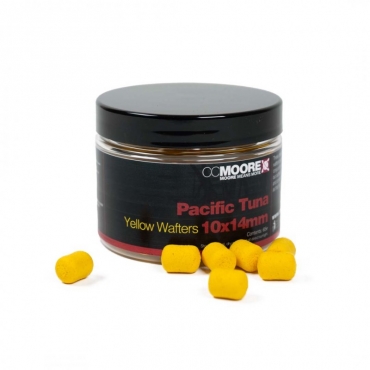 CC Moore Pacific Tuna Dumbell Wafters Yellow 10 x 14mm