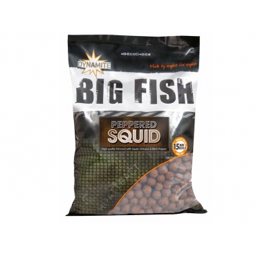 Dynamite Baits Peppered Squid Boilie 15mm 1kg