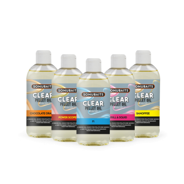 Sonubaits Clear Pellet Oil Krill & Squid 200ml
