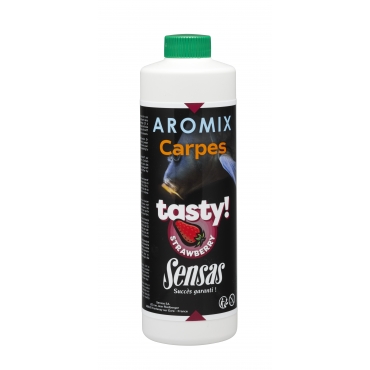 Sensas Aromix Carp Tasty Strawbery 500ml